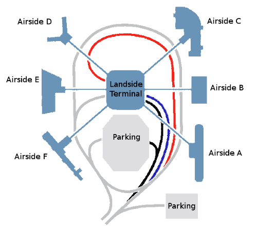 Tampa Airport Terminal Map